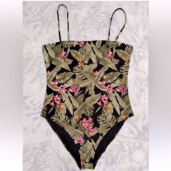 Forever 21 one piece swimsuit and pants Size L - Picture 2 of 7
